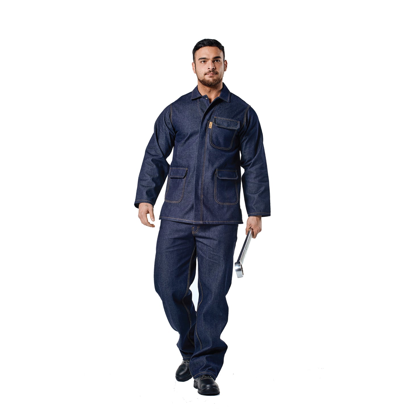 Dromex 100% Cotton 12Oz Trouser (DW-DENIM) Denim