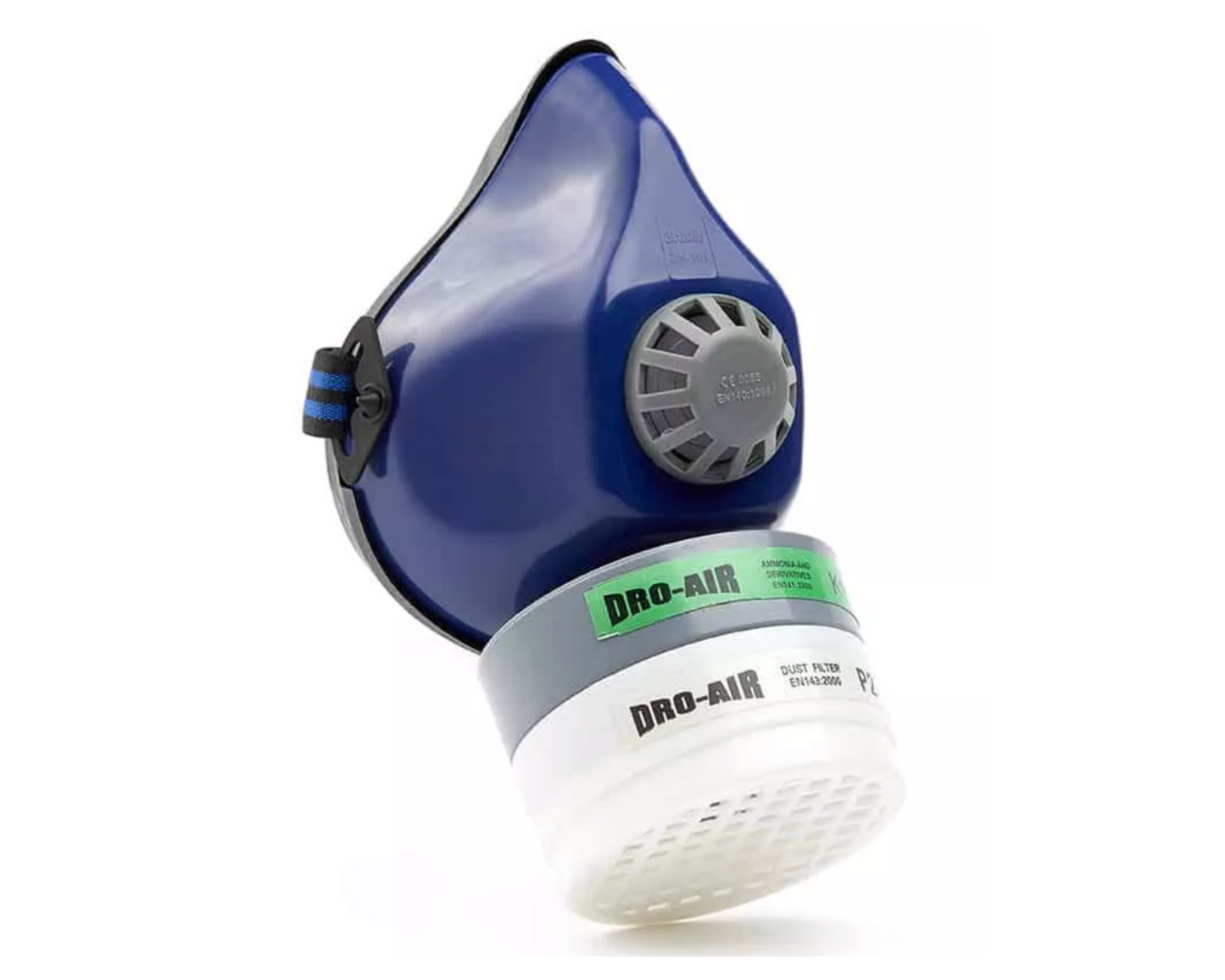 Dromex Midi Half Mask PVC Single - (NRCS: AZ2011/43) (DH-101) - Blue