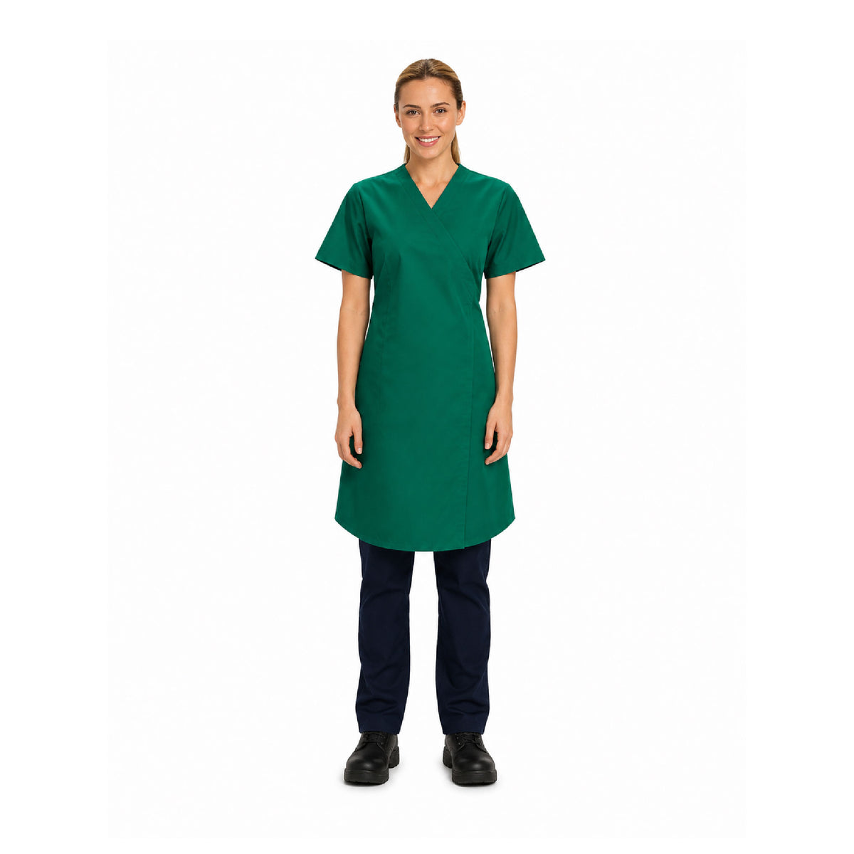 Zion BW HACCP Heavy Wrapover 80/20 210gsm – Short Sleeve
