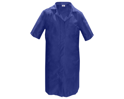 Zion BW Light HACCP Smock S/S (con. press-studs)