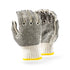 Dromex 7gg 900gpd Natural Knitted Cotton Blend Crochet With PVC Double Dotted Glove (GCOT/DD)